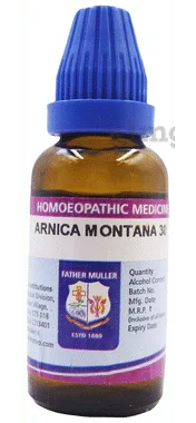 Father Muller Arnica Montana Drop 30C bottle of 30 ml drop