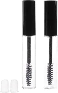 RAJry 2Pcs of 7ml Empty Tube Eyelash Cream Mascara Wand Container Bottle Vials with Brush and Plugs DIY