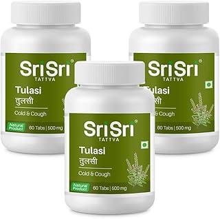 Sri Sri Tattva Tulasi Tablet, 500mg (Pack of 3)