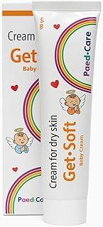 Get Soft Baby Cream – 100g | 15% Glycerin Pediatric Moisturizer for Dry & Sensitive Skin | Prevents Diaper Rash | Natural & Plant-Based | Gentle Daily Skincare for Babies By Paed-Care