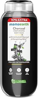 Mamaearth Charcoal Moisturizing Body Wash with Activated Charcoal & Energizing Mint Scent for Skin Detoxification-275ml | Deeply Cleanses |Intensely Moisturizes |Long-Lasting Fragrance |All Skin Types