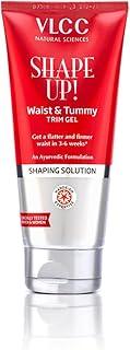 VLCC Shape Up Waist & Tummy Trim Gel - 200g | For a Flatter and Firmer Waist | Helps tone Muscles and Stubborn Fat | Helps break down Cellular Fat | Helps you get a Slimmer, Toned and Firmer Waist.