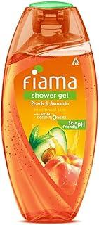 Fiama Body Wash Shower Gel Peach & Avocado, 250ml, Body Wash for Women and Men with Skin Conditioners for Soft & Moisturised Skin, Suitable for All Skin Types