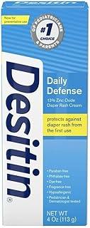 Desitin Rapid Relief Diaper Rash Ointment, Creamy 4 oz / 113 g