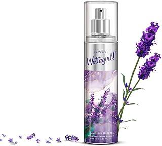 Layer’r Wottagirl Lavender Breeze Body Splash, 135ml | Long-Lasting Body Mist Spray for Women | Calming Lavender Fragrance | Everyday Wear | Refreshing & Skin-Friendly