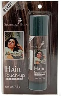 Shahnaz Husain Hair Touch-Up Plus Spray (Instant) - Improved Formula 0.26 Oz. / 7.5 Ge (Black)
