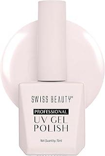 Swiss Beauty Professional UV Gel Nail Polish, Lasts Upto 21 Days, Super Glossy Finish, Non-Chipping, Non-Smudging, Quick Drying Nail Polish, Shade -02, 15 ml