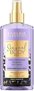 Eveline Cosmetics Sensual Body/Mist Perfume for Women, Night Coquette, Long Lasting, Refreshing Perfume, Pack of 1(150 ml)