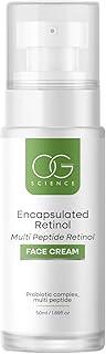 OG BEAUTY Science Encapsulated Retinol Multi Peptide Face Cream | Fades Dark Spots | Lightweight Formula | Brightens & Rejuvenates skin | 150 ml