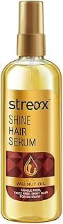 Stre-ax Hair Serum 200ml, Vitalized with Walnut Oil, For Hair Smoothening & Shine. Hair Serum for dry, frizzy hair for men and women