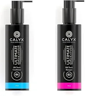 Danube Calyx Professional Ultimate Repair System Silk Touch Shampoo & Conditioner - (200ml)