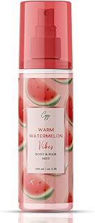 CGG Cosmetics Warm Watermelon Vibes Body & Hair Mist, Long Lasting Fine Fragrance, No Alcohol, Paraben & Sulphates For Women, 100ml - Fresh