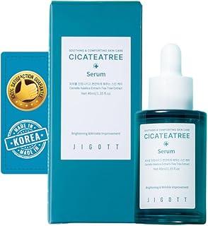 Jigott CicaTeatree Serum For Skin Brightening, Wrinkle Lift & Firming - 40ml | For Men & Women [Made In Korea]