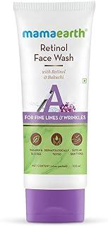 Mamaearth Retinol with Retinol & Bakuchi for Fine Lines and Wrinkles Face Wash (100 ml).