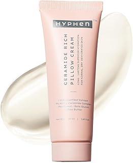 Hyphen 10% Heartleaf Extract & 7% Ceramides-NMF Face Cream Moisturizer | Rich Pillow Cream For Hydration, Deep Nourishment & Barrier Repair | For Dry Skin, Normal Skin & Sensitive Skin- 50ml