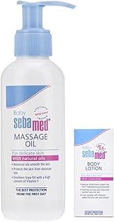 Sebamed Baby Massage Oil, 150ml & Baby Lotion, 100ml Combo