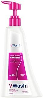 VWash Plus Expert Intimate Hygiene Wash, 350 ml, Prevents Itching, irritation & dryness, No Paraben & SLS, Suitable For All Skin Types, For Daily Use