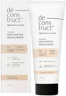 Deconstruct Skin Soothe Moisturizer | 1% Ceramides + 0.2% Bisabolol | Ceramide Barrier Repair | Soothing | For Very Dry to Combination Skin | Deep Moisturization & Hydration | 50 gm