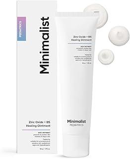 Minimalist Baby Rash Cream | Zinc Oxide + B5 Healing Ointment | Pediatrician Approved | For Drool & Diaper Rash | 50gm