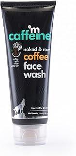 mCaffeine Tan Removal Face Wash for Men & Women | Coffee Face Wash for Oily Skin & Normal Skin | Daily Use Face Cleanser for Hot & Humid Weather - 75ml