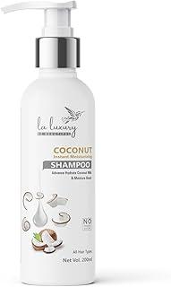 LA LUXURY Coconut Milk Nourishing Moisturizing Shampoo 200ml | Strong & Healthy Growth Hair | Paraben Sulfate Free, Soft-Silky Hair Shampoo for Women & Men