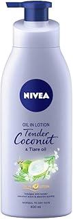 Nivea Oil-In-Lotion Tender Coconut and Tiare Oil Body Lotion for Normal Skin (400 ml)