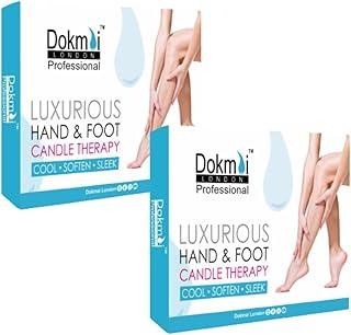 Dokmai LONDON Luxurious Hand & Foot Candle Therapy | Deep Moisturizing & Soothing Care | Softens & Smoothens Skin | 75g (Pack of 2)