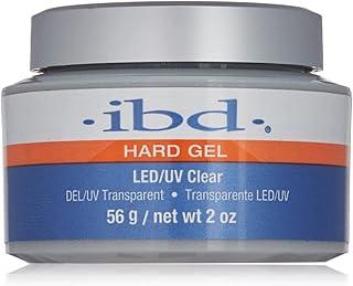 NAILSBAR PROFESSIONAL IBD HARD GEL,LED/UV BUILDER GEL - CLEAR 56g Builder Gel and Strengthener Gel for Hard, Strong Nails, Extensions and Growth