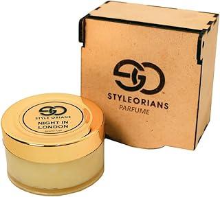 STYLEORIANS WITH DEVICE OF SO strong woody, fresh bergamot Solid Perfume Long-Lasting Fragrance Balm Compact & Travel-Friendly Natural Ingredients Ideal for Gifting Me Women (50 GM)