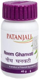 Patanjali Neem Ghan Vati 40 gm Tablet (Set of 3)