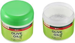 JANCOM Olive Oil Edge Control Hair Wax Gel Long Lasting Olive Oil Hair Styling Wax Gel Extreme Hold Edge Control Molding Wax Moisturizing Nourishing Non-Sticky - (300Gm)