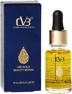 CVB 24K Gold Face Beauty Serum – Radiance-Boosting, Anti-Aging Facial Serum for Glowing & Hydrated Skin | Lightweight, Non-Greasy Formula for All Skin Types