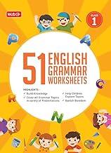 MTG 51 English Grammar Worksheets Class 1 – Grammar Work books to practice English concepts in interactive way (Based on CBSE/NCERT)