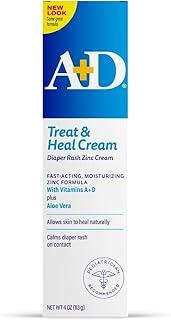 A&D Zinc Oxide Diaper Cream, 0.35 Pound