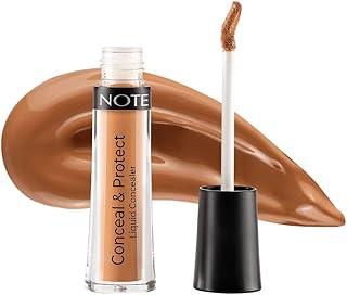 Cosmetic Note - Anti-Concealer - Foundation - Imperfection Make-Up - Anti-Stain Controuring Make-Up Concealer - 4.5 ml - Paraben-Free (10 Hazelnut)