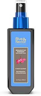 Blue Nectar Advanced Plant Based Rosemary Hair Growth Serum, Natural Alternate for Redensyl for Hair Growth | Intensive Ayurvedic Hair Serum for Women & Men for Healthy Hair & Scalp with Bhringraj (8 Herbs, 100 ml)
