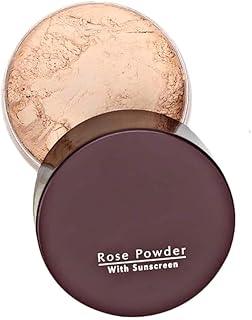 Rose Face Powder With Sunscreen | Matte, Loose Powder For Glowing & Shining Face, Long-lasting | Pretty Rose Face Powder, Make Up Base |40 g (C-74)