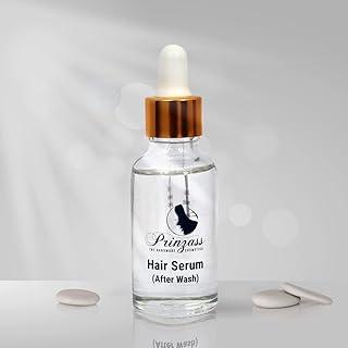 Prinzass Hair Serum For Women & Men | Contains Argon Oil | Instant Shine & Smoothness | Regular Use Hair Serum For Dry & Wet Hair | Gives Frizz Free Hair | Soft & Silky Touch,30Ml