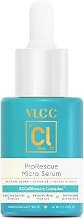 VLCC Clinic ProRescue Micro Serum - 30ml | Powered By 5XCellRescue Complex™ | Barrier Protection | Intense Moisturization for Dry, Patchy Skin, Revitalized Skin Texture | Formulated by Experts