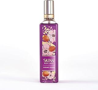 SKINN by Titan Caramel Charm Long-lasting Body Mist for Her/Women- 230 mL Body Mist for Women | Fragrance for Women | For Daily Use | Premium Fragrance | Women's Perfume | Gift for women