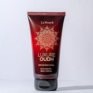 La French Luxure Oudh Perfume Body Lotion | 150ml | Long-Lasting Fragrance & Hydration | Non-Greasy, Fast-Absorbing | Soft & Smooth Skin | For All Skin Types | Daily Use | Unisex