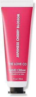 The Love Co Japanese Cherry Blossom Hand Cream | Ultra Moisturizing With Shea Butter | Non-Greasy & Lightweight | | Travel Friendly | 30g