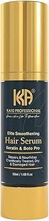 KA10 Professional Smoothening Hair Serum | Keratin & Boto Pro | Repairs & Nourishes Chemically Treated, Dry & Damaged Hair | 50ml