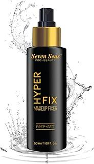 Seven Seas Hyper Fix Makeup Long Lasting Misty Finish Professional Makeup Fixer Spray For Face Makeup | Vitamin- E | Light Weight, Quick Dry Makeup Setting Spray