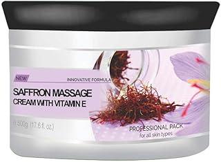 OxyGlow Herbals Saffron Massage Cream with Vitamin E- 500 g