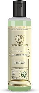 Khadi Natural Neem Sat Hair Conditioner | Anti-Hair Fall Conditioner | Herbal Hair Conditioner For Controlling Dandruff | Suitable For All Hair Types - 210 Millilitre