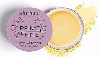 Beauty People Mattifying Face Powder | Lightweight Silky Loose Powder Provides a Flawless Matte Finish Look For Women | Blends Effortlessly - Brightening 04, 8gm (BANANA, 8 GM)