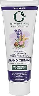 Prebiotic Oatmeal, Cocoa Butter & Almond Oil, Hand & Nail Cream | Shea Butter & Organic Coconut Oil make it Best Moisturizing Cream | Fast-Absorbing, Non-Greasy & Skin Barrier & Protection |