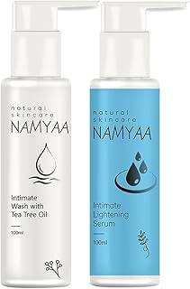 Namyaa Intimate Lightening Serum and Hygiene Wash for Men and Women, 100 gram each