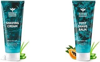 Bombay Shaving Company Shaving Cream - 100 g & Bombay Shaving Company Post-Shave Balm After Shave - 100 g
